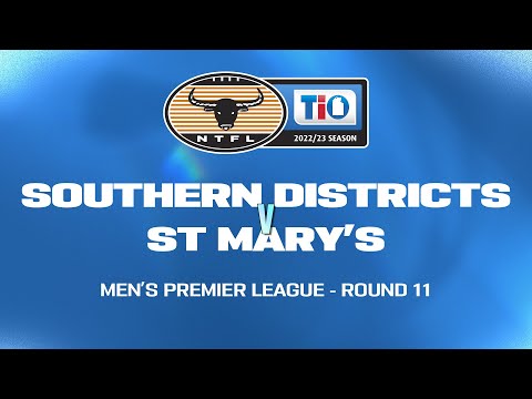Southern Districts vs St Mary's: 2022/23 TIO NTFL Men's Premier League - Round 11