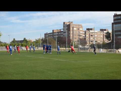 Gol 2 de Villa Rosa (Valle de Valdebernardo-Villa Rosa 0-2)