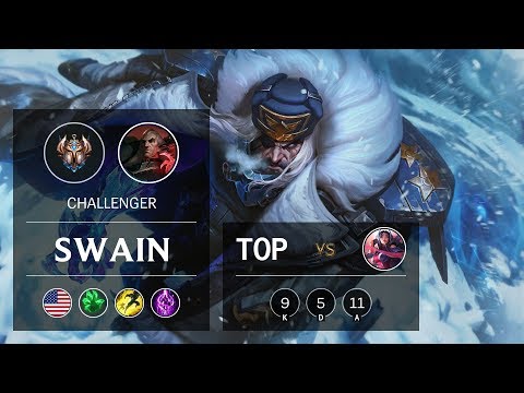 Swain Top vs Irelia - NA Challenger Patch 9.24