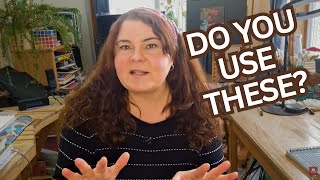 Strange Art Tools To Save a Failing Painting! Art Studio Tips