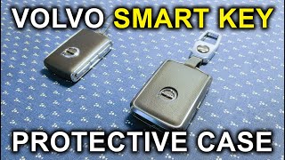 Volvo XC40 (2019-2024): Leather Smart Key Case Install. Also Works For XC90, XC60, S90, S60, V60.