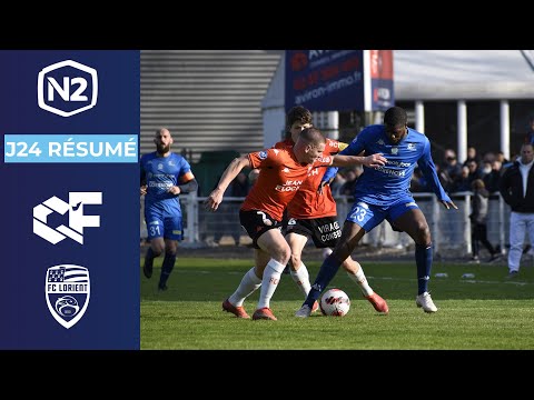J24 N2 I C'CHARTRES FOOTBALL 2-5 FC LORIENT 2  - Résumé