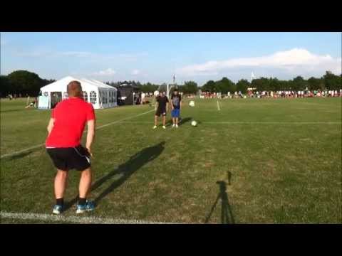 Freestyle vs. Soccer Throw-in Trick Shot | Thomas Gronnemark - Gaetan Czaja - Pawel Skora