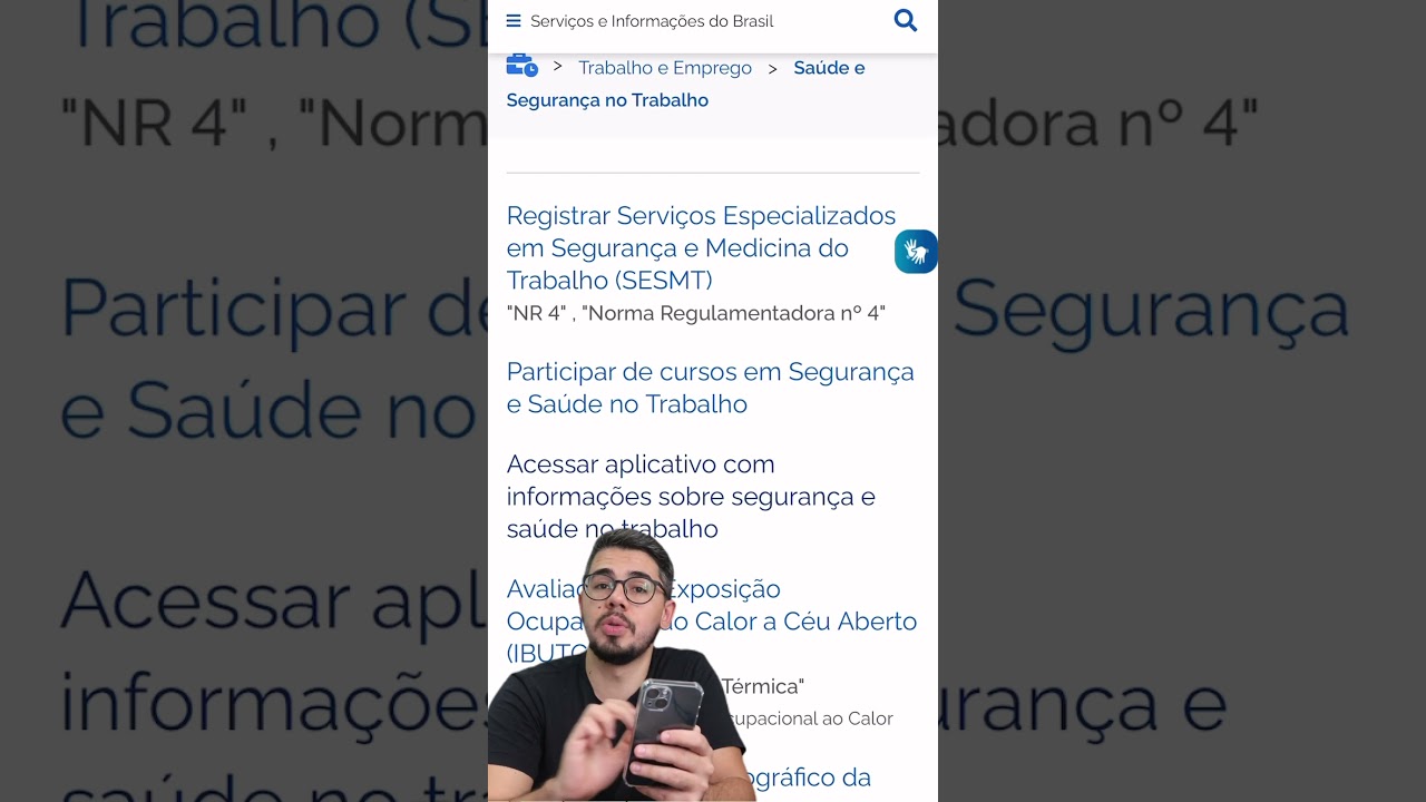 Dica EHS 01 - Cursos gratuitos Governo #segurancadotrabalho #segurançanotrabalho
