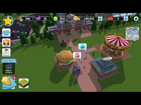 RollerCoaster Tycoon Touch - Gameplay - YouTube