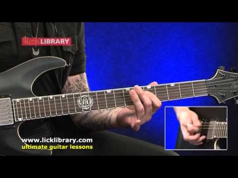 Shredding The Blues Online Guitar Lesson Sample With Andy James | Licklibrary