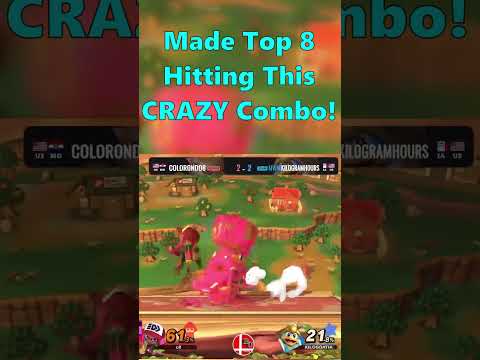 Made Top 8 at a Tournament Hitting This Combo Game 5 #smashultimate #smashbros