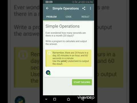 Sololearn Simple Operations Problem Solution Sololearn Coding Solution Python Programming