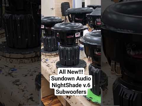 Sundown Audio NightShade v.6 Subwoofers #sundownunofficial #sundownaudio