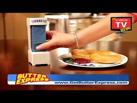 Butter Express Commercial As Seen On TV Buy Butter Express As Seen On TV Butter Cutter