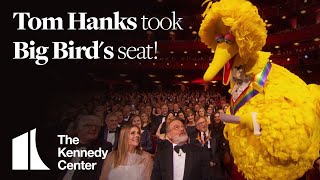 Tom Hanks took Big Bird&#39;s seat! | 2019 Kennedy Center Honors