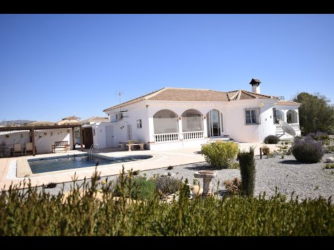 SOLD - Villa Diamante AH12542 - Luxury 3 bed 3 bath villa for sale in Albox with a pool