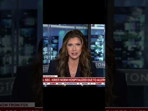 Video | BREAKING: Noem taken to hospital