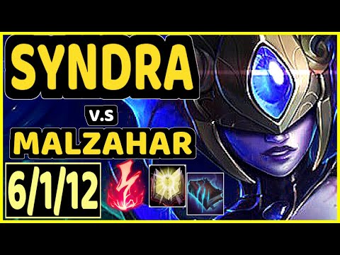 CARBON (SYNDRA) vs MALZAHAR - 6/1/12 KDA MID GAMEPLAY - OC Ranked DIAMOND