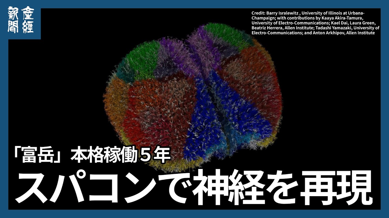 【クローズアップ科学】スパコン「富岳」５年、銀河の渦から神経細胞まで精緻に再現
