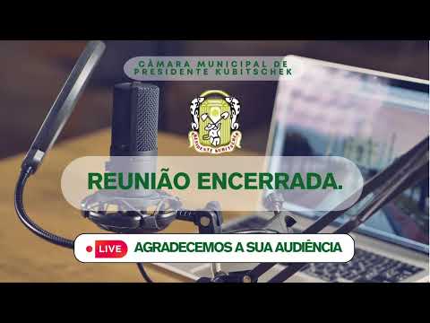 Reunião Ordinária (08/12/2025) Câmara Municipal de Presidente Kubitschek