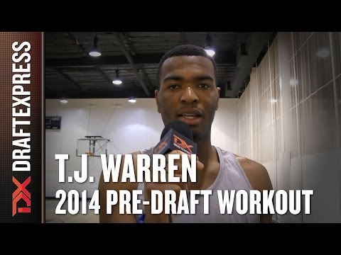 T.J. Warren 2014 NBA Pre-Draft Workout & Interview HD DraftExpress