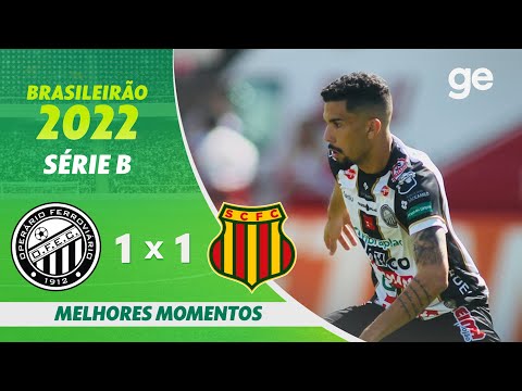 Gols e lances de Operário x Sampaio Corrêa