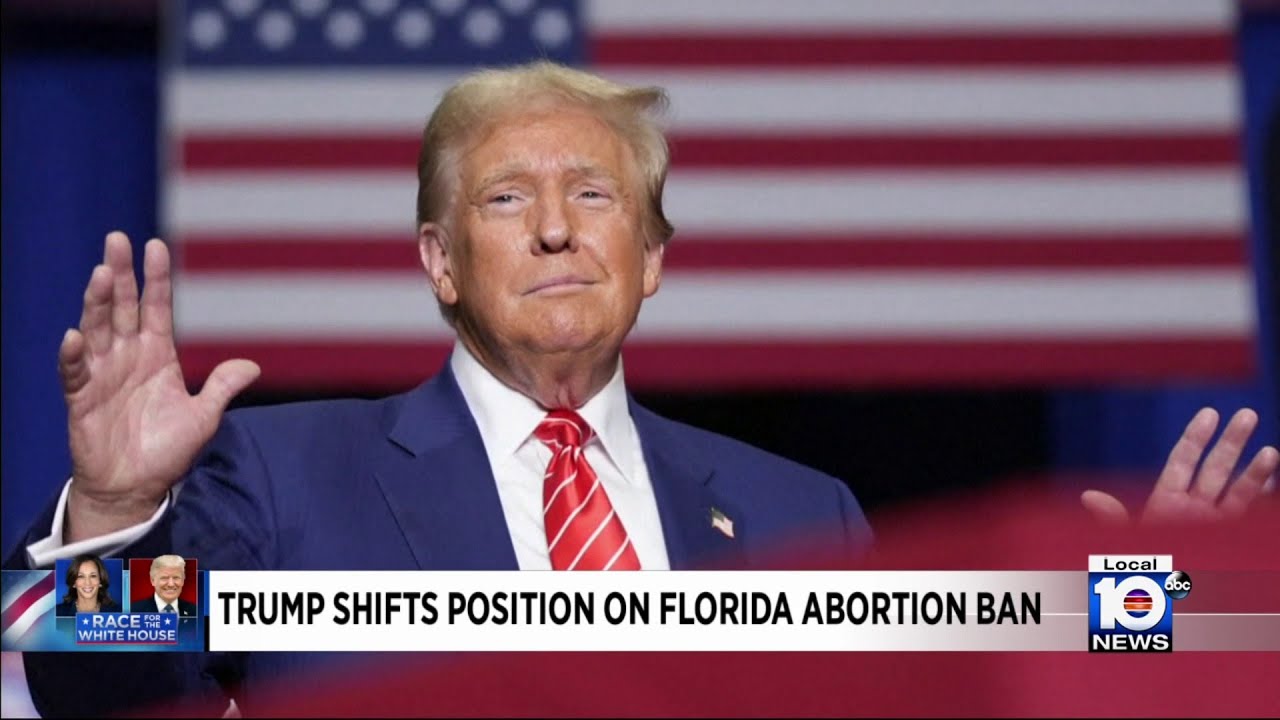 Trump says he'll vote to uphold Florida abortion ban