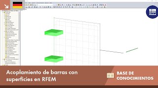 [DE] KB 001636 | Kopplung von Stäben mit Flächen in RFEM
