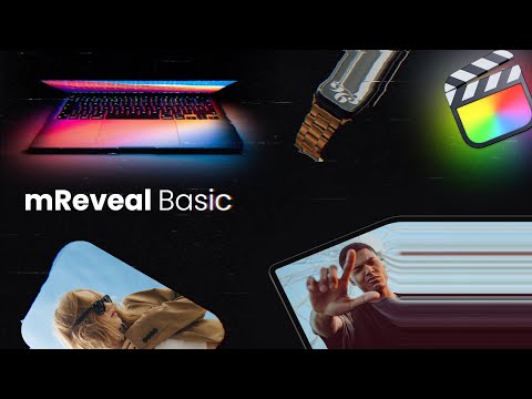 mReveal Basic — Diverse Collection of Universal Revealers for Final Cut Pro — MotionVFX