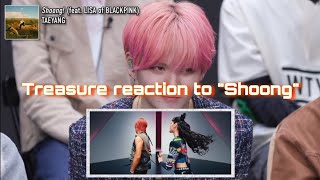 Download lagu Treasure Reaction to 'Shoong' by Taeyang (ft.Lisa) mp3