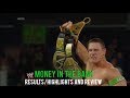 WWE Money In The Bank 2014 Full Show Results ...