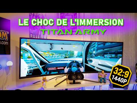  TITAN ARMY C49C1S, le test de l'écran 32:9 1440p le plus abordable