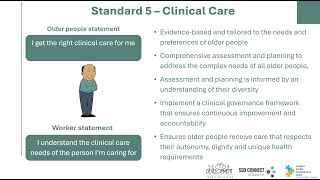 Standard 5 - Addressing Diversity and Wellness in the Strengthened Aged Care Quality Standards