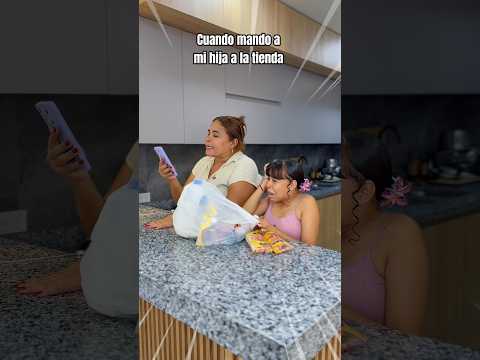 Cuando mando a mi hija a la tienda 😂