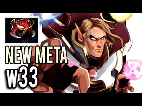 Invoker Madness is Back ! 7.02 New Meta by w33 Machine Gun 8k MMR Gameplay Dota 2
