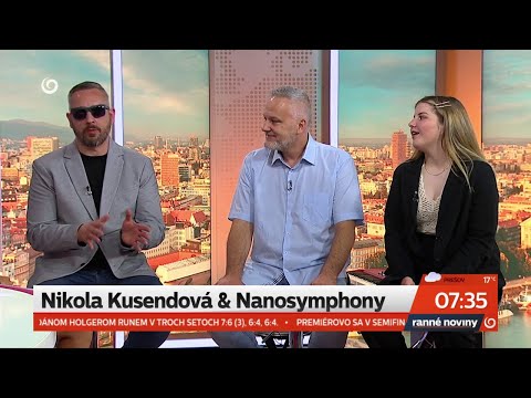 Nanosymphony feat. NIKKA Kusendová v TV JOJ 2023 @TVJOJ-wwwnovinysk-dg7ey