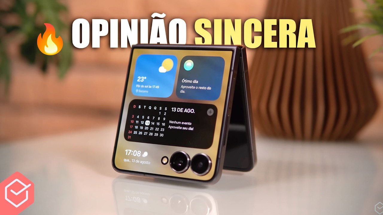Miniatura da avaliação em vídeo de Smartphone Samsung Galaxy Z Flip7 FE 128GB Preto