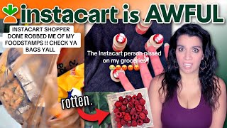 Instacart Shoppers Are UNHINGED — Grocery Delivery Gone Hilariously Wrong!