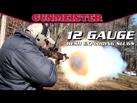 12 GUAGE HESH EXPLODING SLUGS | EXOTIC SHOTGUN AMMO