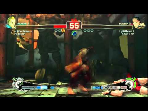 SSF4 Rico Suave Vs Grimmz Tournement Grand Final