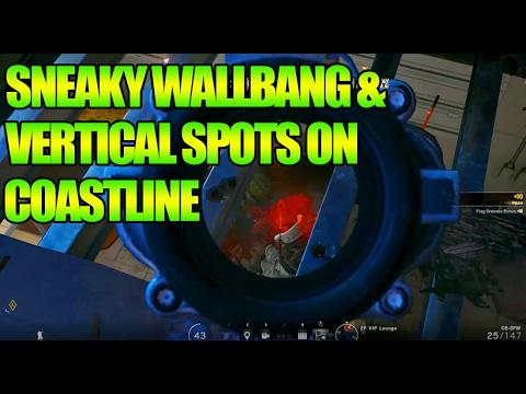 Sneaky wallbang / vertical spots, tips & tricks for Coastline | Rainbow Six Siege