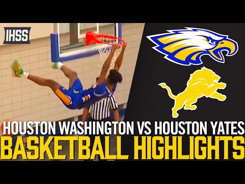 Houston Washington vs Houston Yates  - 2023 Week 23 Basketball Highlights