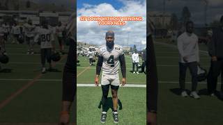 Sit Down Without Bending Your Knees Challenge #bclions #cfl #trainingcamp