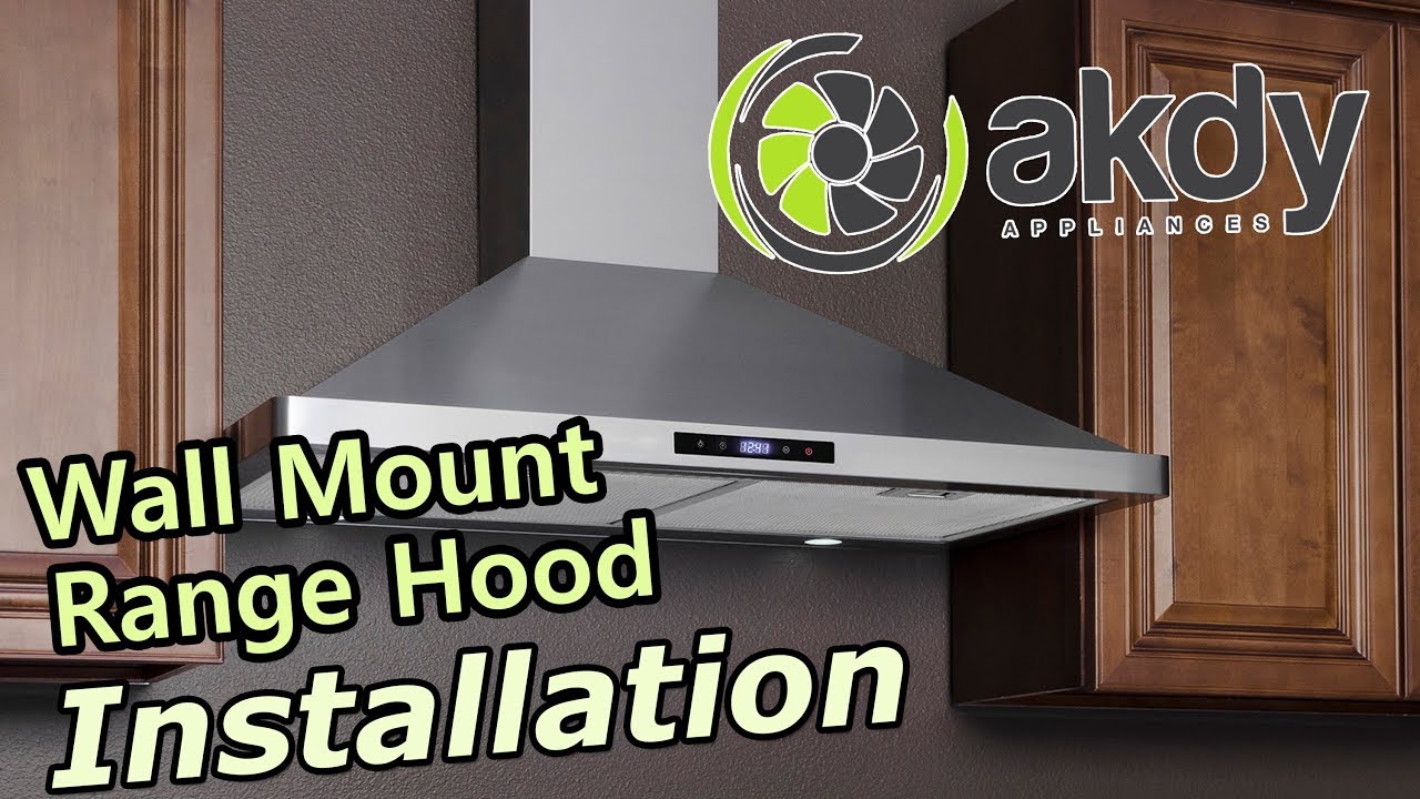 Watch video AKDY Wall-mount Range Hood Installation Now AKDY Wall-mount Range Hood Installation