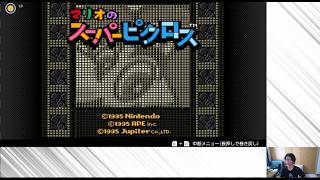 マリオのピクロス、スペシャルステージクリアを目指す。