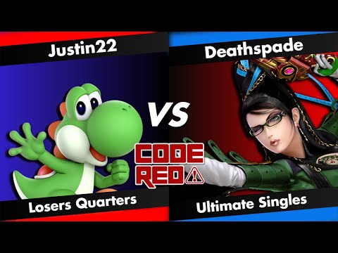 Code Red Live LQ - Justin22 (Yoshi) Vs. Deathspade (Bayonetta)
