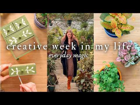 making time for creativity🌛 a week of work & whimsy 🌀 everyday magic