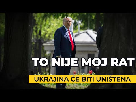 Tramp: Ukrajina će veoma brzo biti uništena, pokušavam da je spasim