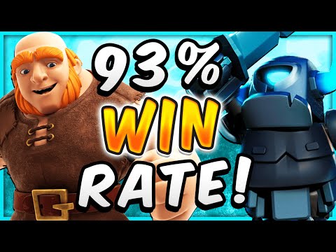 93% WIN RATE! DOMINATE with GIANT GRAVEYARD DECK! — Clash Royale