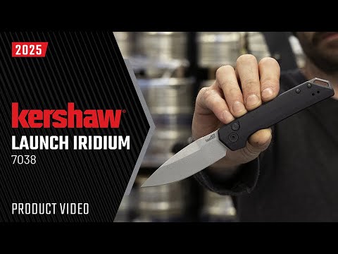Карманный нож Kershaw Launch Iridium Black (7038)