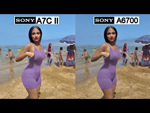 Sony A7C II Vs Sony A6700 Camera Test Comparison | Sony A7C II