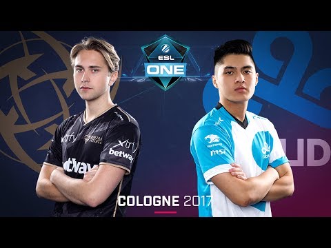 CS:GO - NiP vs. Cloud9 [Cache] - Swiss Round 1 - ESL One Cologne 2017