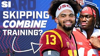Caleb Williams and Marvin Harrison Jr. Skip Out on NFL Combine Training | Sports Illustrated