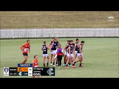 Harry Lemmey - VFL Round 15 2024 Highlights - Carlton @ GWS Giants
